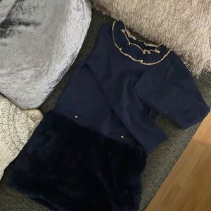 Size 8 Janie & Jack Navy dress